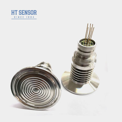 HT-IQT Silicon Pressure Transducer Flange Easy Clean High Temperature Pressure Sensor