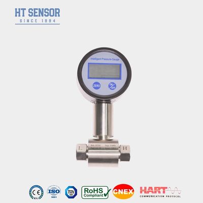 SS304 Digital Pressure Gauges -100kPa~20MPa Digital Differential Pressure Meter