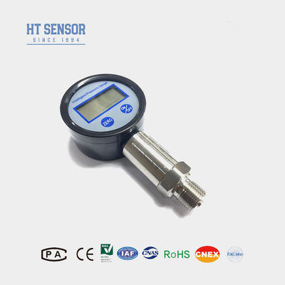 BPZ2007 Black Plastic Box Digital Pressure Gauge with 9V Battery Supply 5bit LCD Gauge