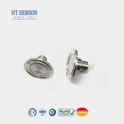 Flush 50.4mm Clamp Exposed Diaphragm Level Sensor for Pressure Transducer Sensor