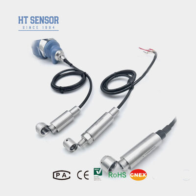 PE/PU/PTFE Cable Options Available Liquid Level Transmitter for Various Testing Environments Pressure Sensor