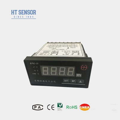 Black Plastic Material Pressure Temperature Displays The Instruments with Controlle  Gauge