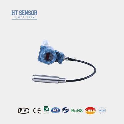 316L Stainless Steel IP68 Waterproof Liquid Level Transmitter with 4-20mA Output for Water and Fuel Tanks
