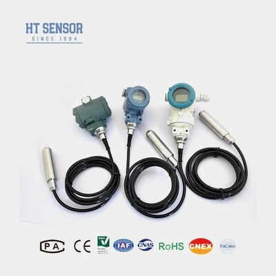 316L Stainless Steel IP68 Waterproof Liquid Level Transmitter with 4-20mA Output for Fuel and Water Monitoring