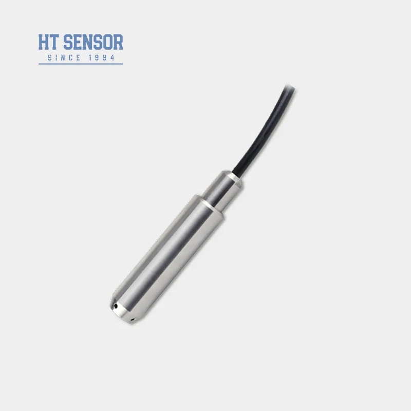 4-20mA Submersible Water Level Sensor Transmitter IP68 0.25% Accuracy