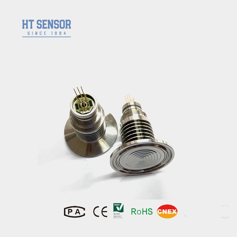 50.4mm Clap Industry Silicon Pressure Sensor HT-IQT High Temperature Liquid Pressure Sensor