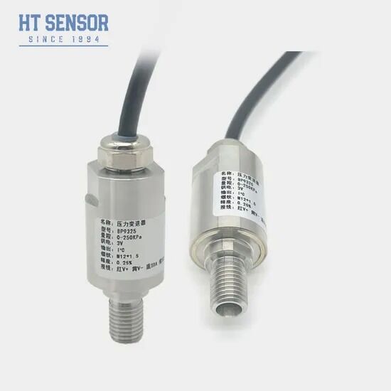 Hengtong Compact Design 4-20mA Pressure Transducer Air Pressure Sensor Transmitter