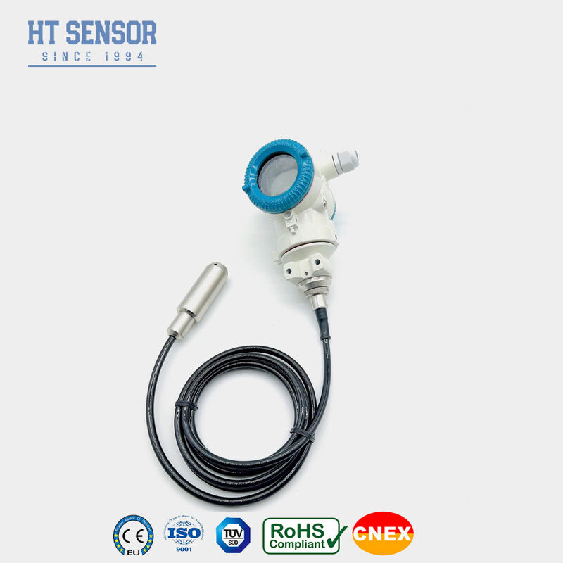 316L Stainless Steel IP68 Waterproof Liquid Level Transmitter with 0.25% Accuracy for Water Pressure and Fuel Level Sensing