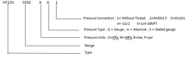 15mm Silicon Mini Pressure Sensor 10VDC Stainless Steel Piezoresistive Pressure Sensor 2