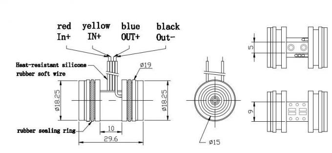 Ht20 Mini Differential Pressure Sensor Cell for Liquid Test