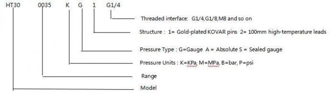 HT30 Silicon Pressure Sensor Customizable For Different Customer Requirements 4
