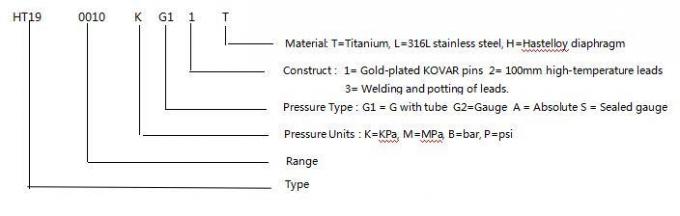 100mbar 19mm Compact Conventional Pressure Sensor Core 6