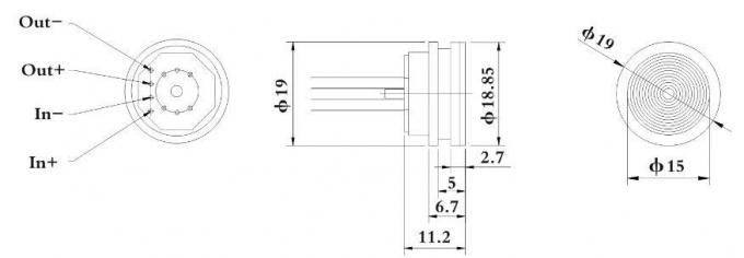 ODM OEM Silicon Piezoresistive Pressure Sensor 5-10V Diaphragm Based Pressure Sensor 3