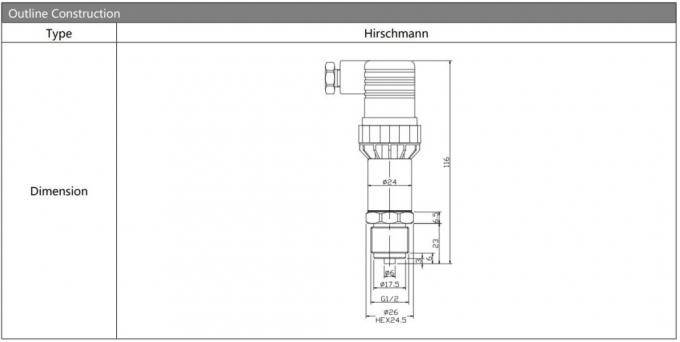 12-30vdc 316l Stainless Steel Pressure Transducer Air Pressure Transducer 0