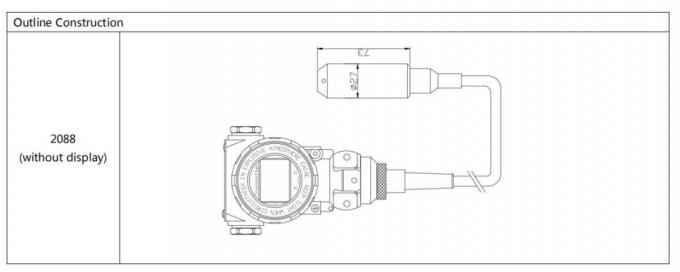 Bh93420-II 4-20mA Analog Output Water Level Transmitter