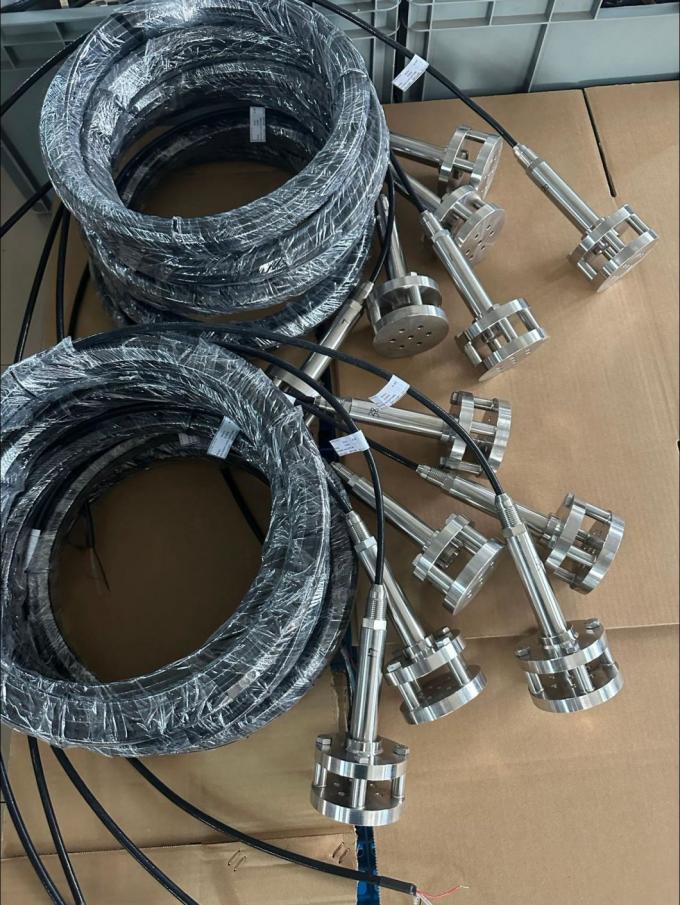 OEM Analog Water Level Sensor Stainless Steel Flange Piezoresistive Pressure Transducer 3