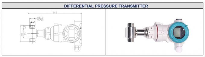 LCD Display Wireless 4-20mA Differential Pressure Sensor