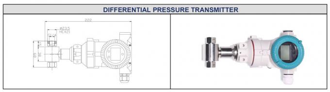 4-20ma Differential Pressure Transmitter Lcd Display 24vdc Dpt Level Transmitter 0