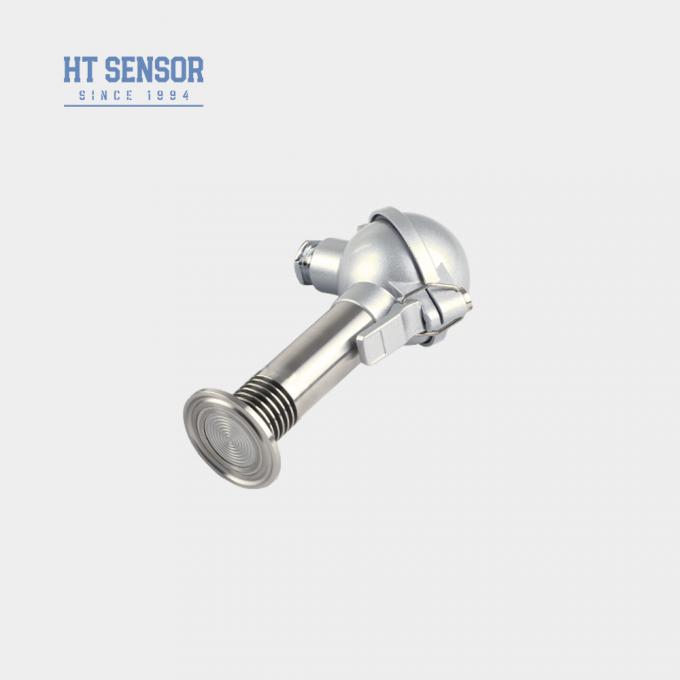 High Temperature 4-20mA Sanitary Pressure Transmitter Flush Diaphragm Pressure Transmitter 0