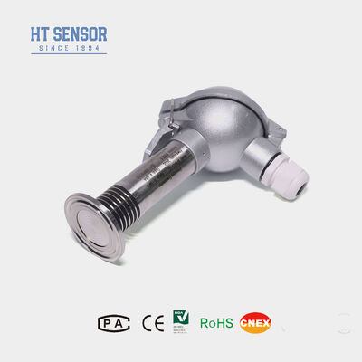 HTsensor Easy to Clean Digital  Transducer 4-20ma+Hart Flush Pressure Sensor Transmitter